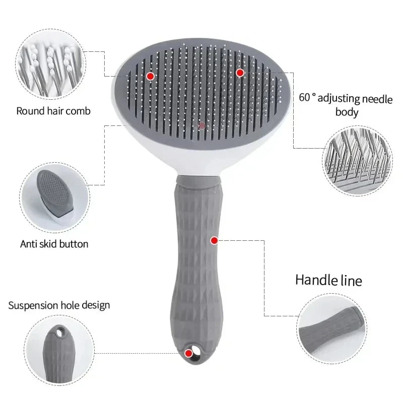 ModiLabs™ Self-Cleaning Pet Grooming Brush