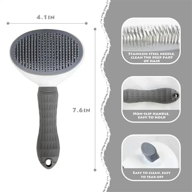 ModiLabs™ Self-Cleaning Pet Grooming Brush
