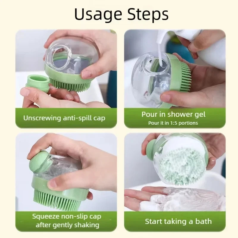 ModiLabs™ Silicone Pet Bath Brush